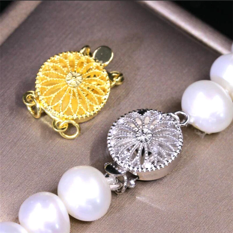 2PCS Sunflower Insert Necklace Connectors Set - 3 Colors Jewelry Making Supplies for DIY Craft