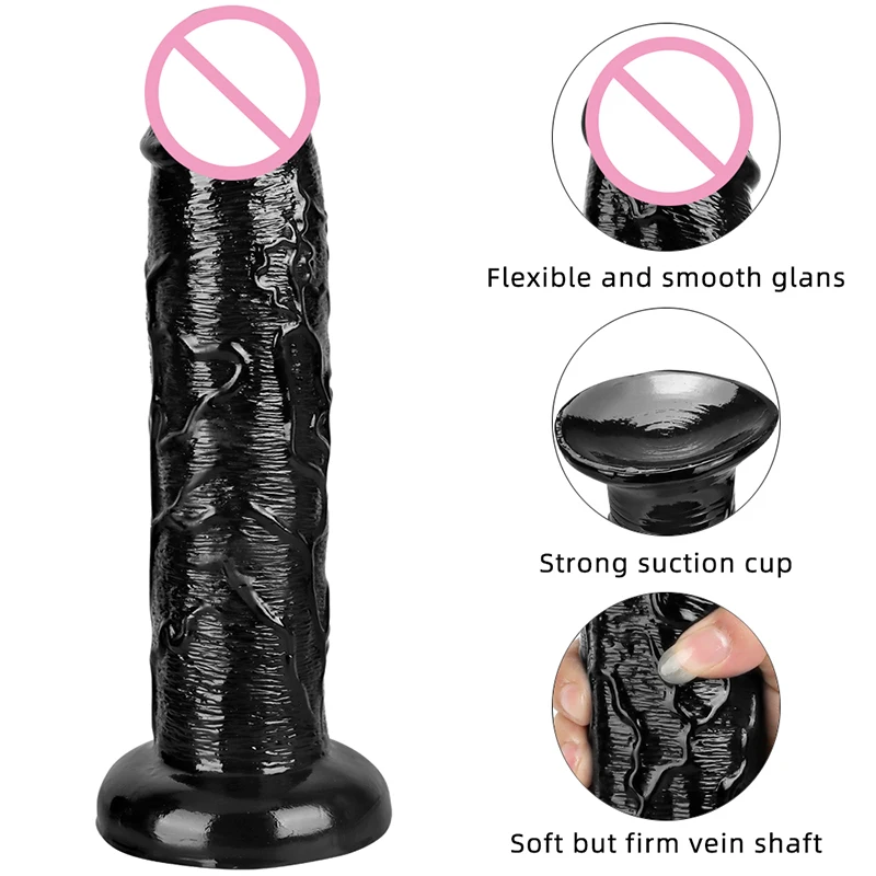 27*6cm Soft PVC Straight Penis Large Dildo Fake Dick Anal Massager Women Masturbator Adult Sex Toys for Pussy Prostate Sexshop