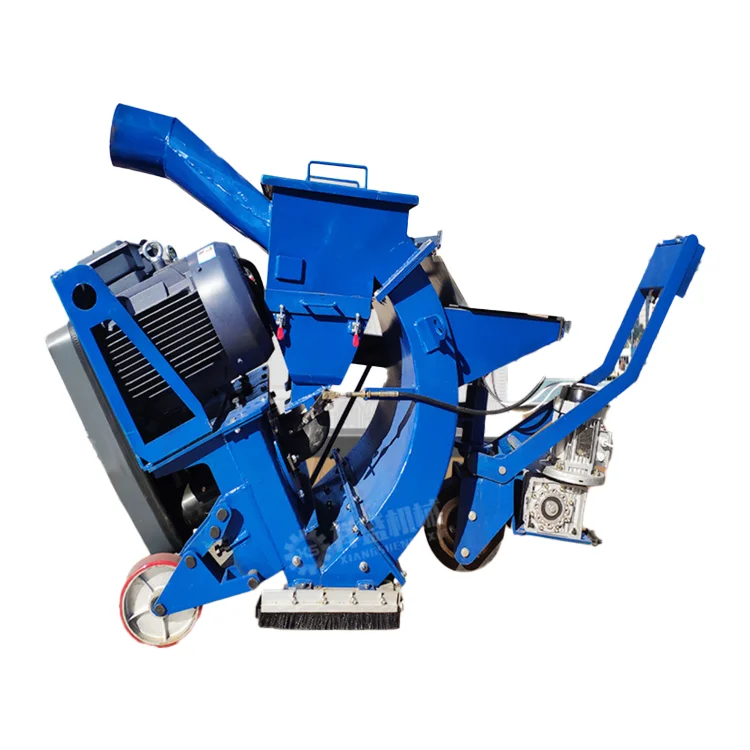 Customize Portable Horizontal Mobile Type Small Floor Concrete Pavement Shot Blaster for Road Machinery Mobile Concrete Blaster