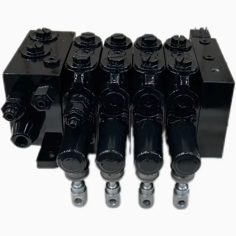 Hydraulic Directional Valves 8 Spools Sectional Control Valves Flow 80L/Min Pressure 315bar
