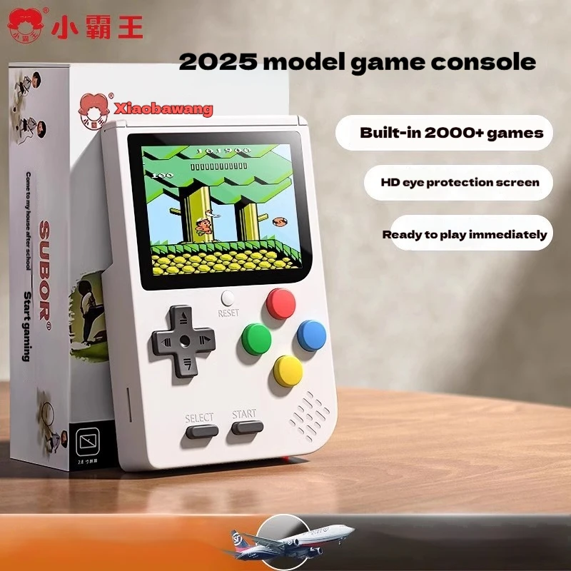 

2025 New Retro Classic Games Children'S Hand-Held Small Game Machine With 2000+ Games Can Be Connected To Tv For Childhood Fun