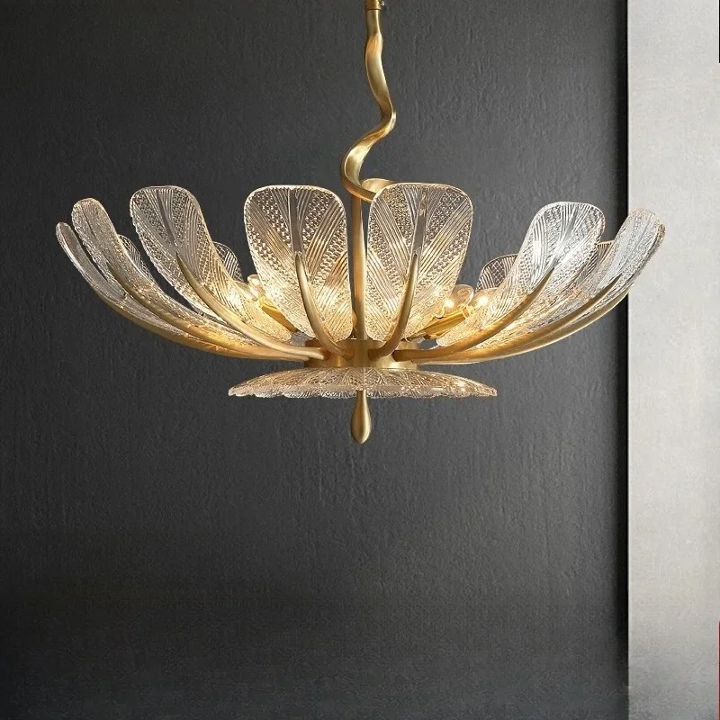 New light luxury post-modern pendant light, simple and atmospheric living room, dining room, villa, American style light