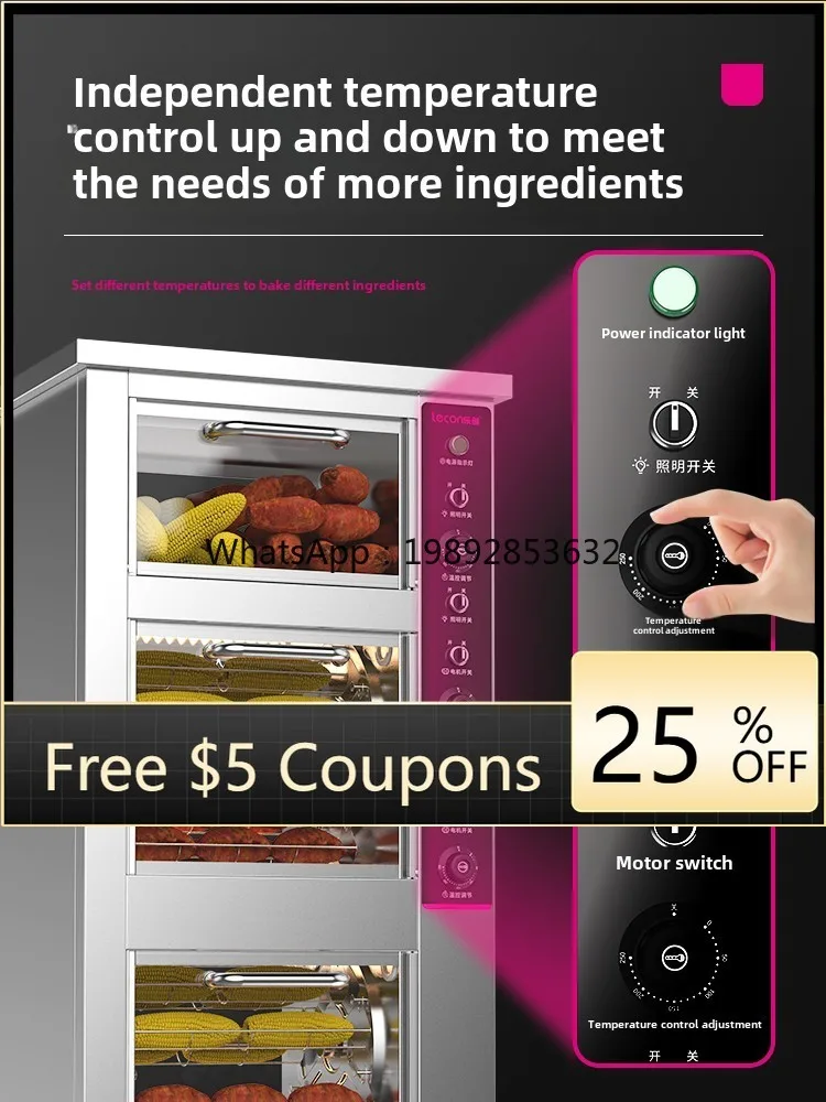 

X1 Roasted Sweet Potato Machine Roast Oven Commercial Street Stall Electric Sweet Potato Roast Pear Machine