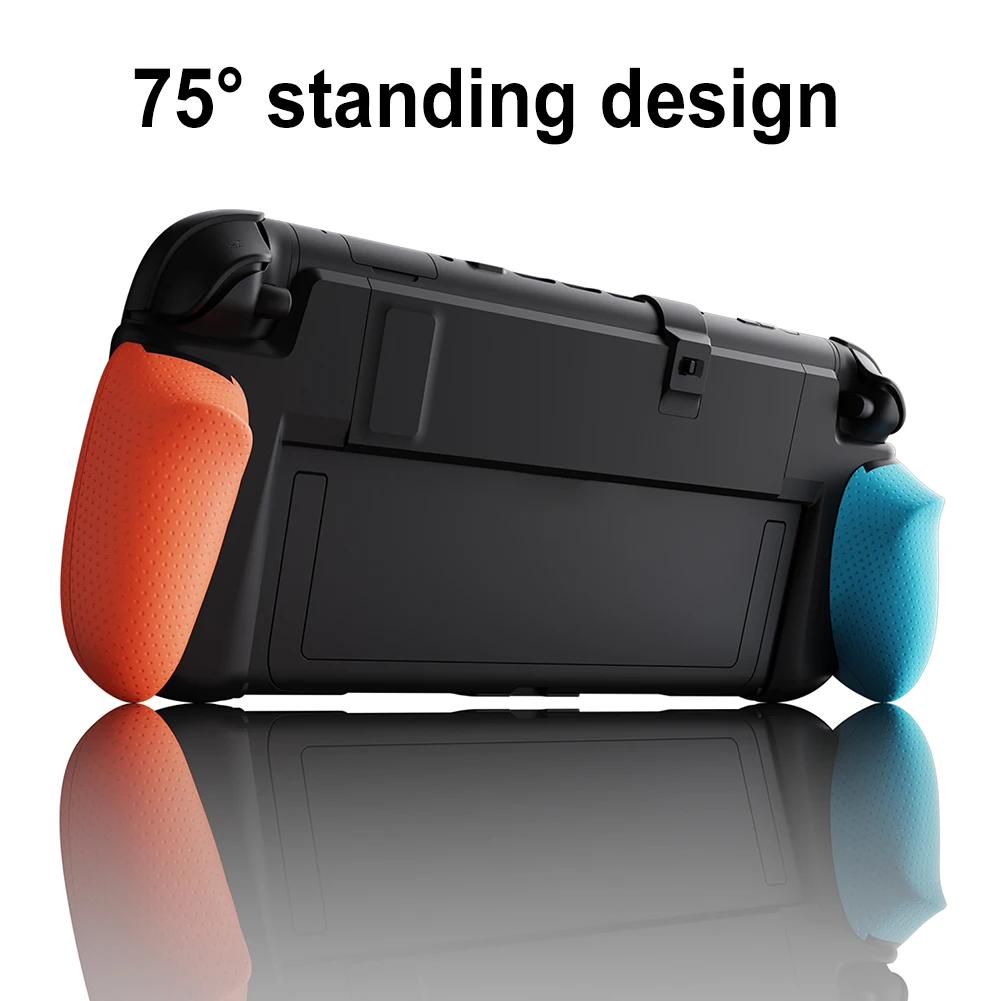 Agarre de carcasa dura de PC para Nintendo Switch 2 con funda protectora de agarre ergonómico reemplazable, funda de agarre a prueba de polvo, accesorios para juegos