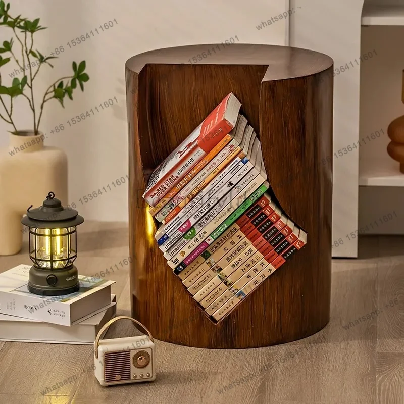 Customizable Japanese Wabi-sabi Living Room Side Table Originality Take in Design Luxury Coffee Stump Table Home Furniture Mesa