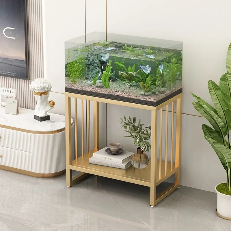 Living room TV sofa Dangbei fish tank shelf, multi-layer fish tank table, small washing machine base