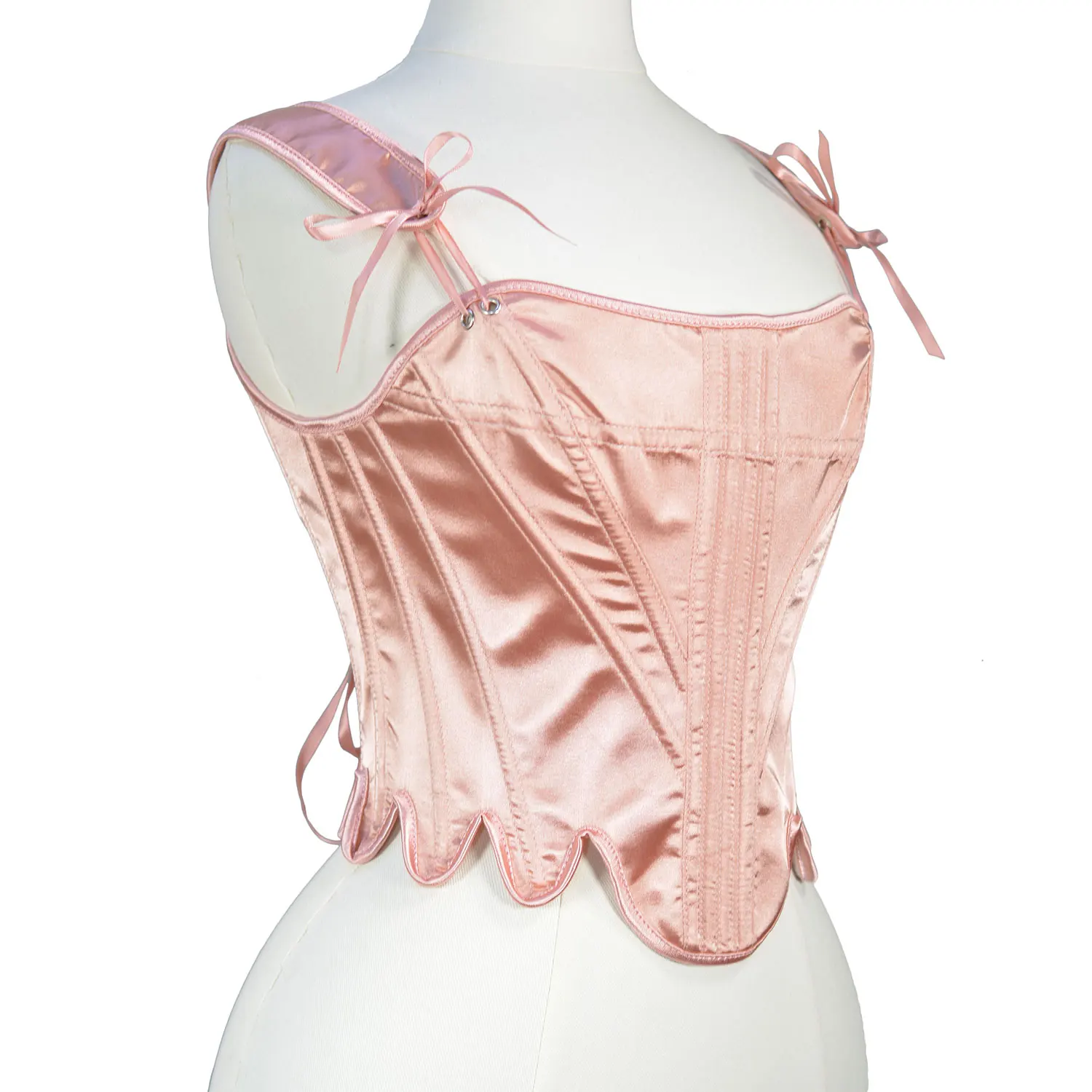Vintage French Corset Tops To Wear Out Sexy Floral Strappy Bustier Tank Top Lace Up Women Flower Camis