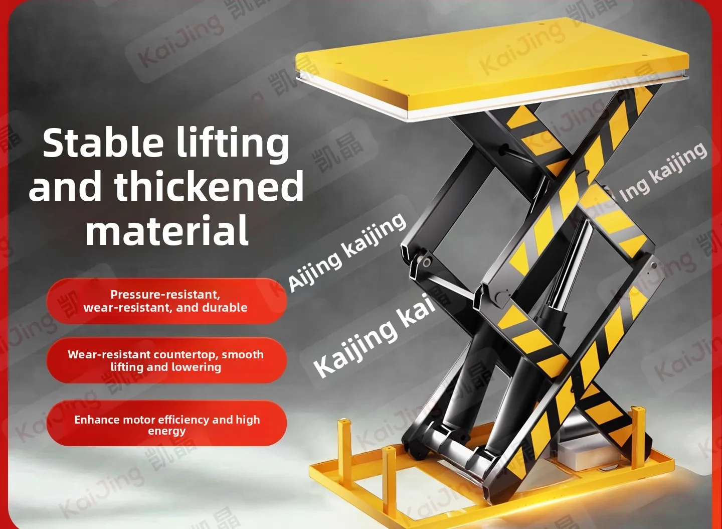 

LYY Adjustable Platform Custom Fixed Scissor Heavy Duty Cargo Lift Electric Hydraulic Lift Stage