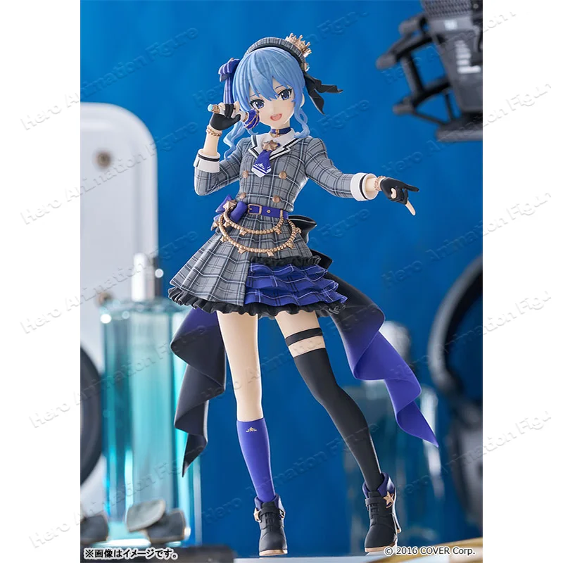 

Original Good Smile GSC POP UP PARADE SP Hololive Production Hoshimachi Suisei Action Figure Anime Model Collectible Toys Gift