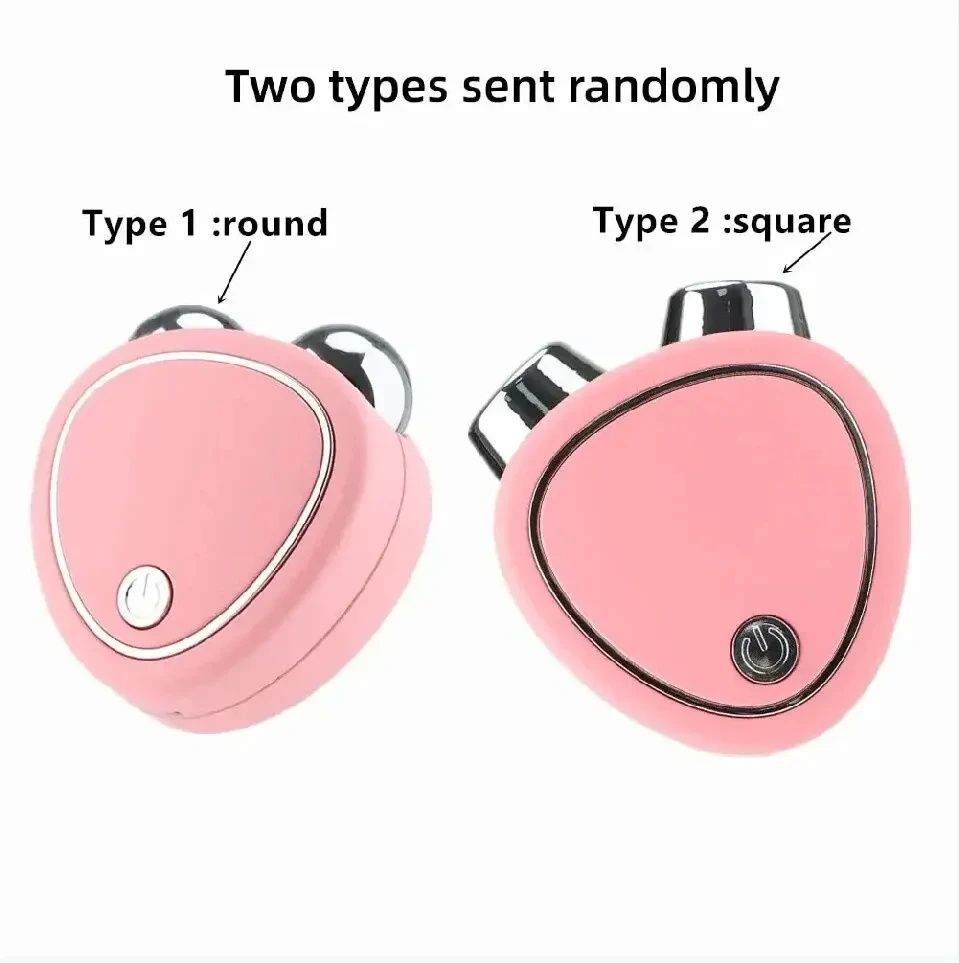 Máquina de lifting facial massageador facial rolo de microcorrente aperto da pele rejuvenescimento beleza carregamento facial anti rugas