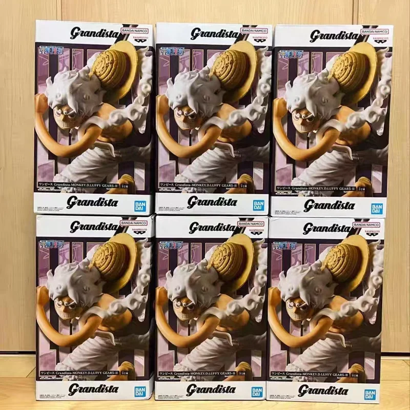 

Genuine Bandai Banpresto One Piece Grandista Monkey D. Luffy Gear5-II Original Anime Figure Model Collector Figurine Toys Gift