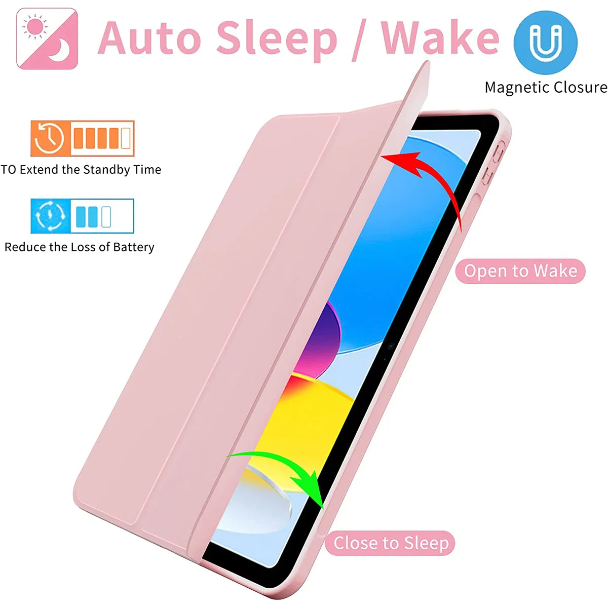 Slimme Hoes Voor Xiaomi Pad 6/Pad 6pro 11 "Funda Pu Lederen Drievoudig Standaard Hoesje Voor Xiaomi Pad 5/Pad 5pro Auto Sleep/Wake Coque