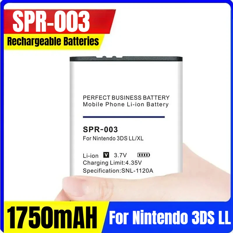

0 Cycle New 1750mAH SPR-003 Battery for Nintendo 3DS LL
