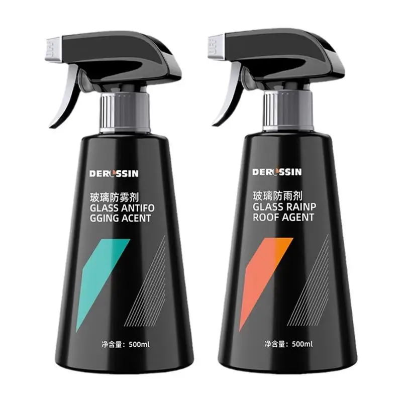 

500ml Car Defogger Spray Anti Fog Spray For Windshield Spray Windshield Defogger And Cleaner Longlasting Prevents Fogging Clear