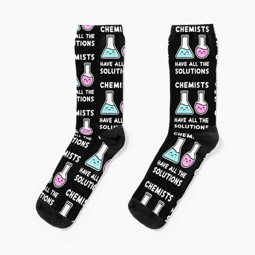 Chemists Have All The Solutions Socks sports and leisure man golf Boy Socks Women's