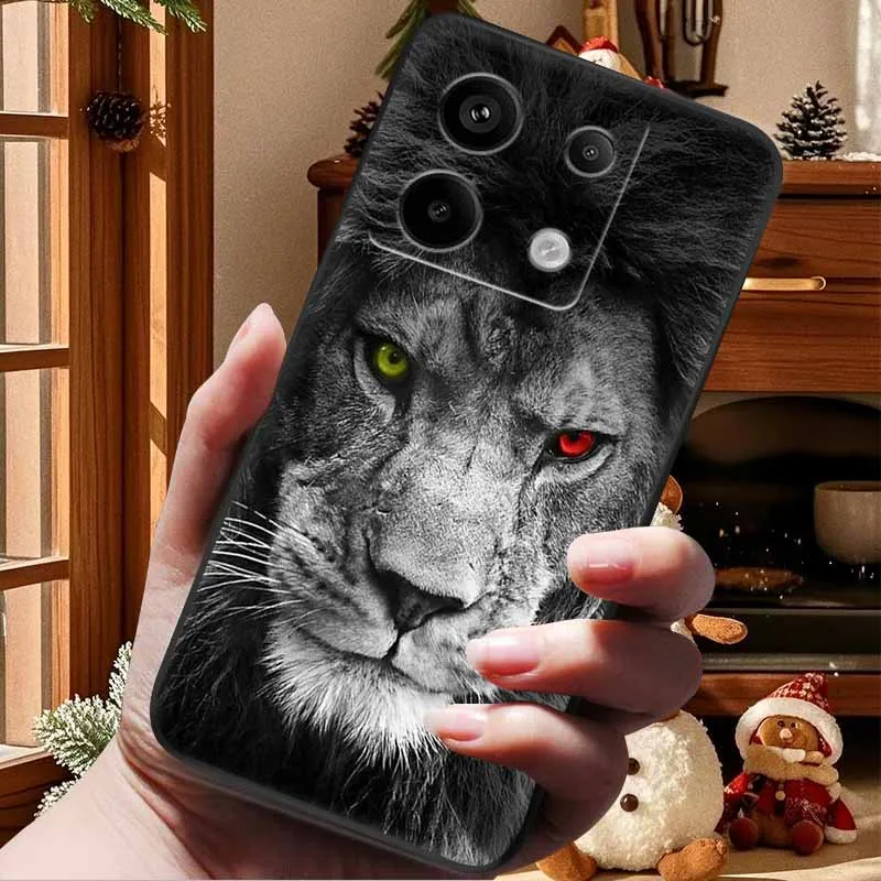 For Xiaomi Redmi Note 13 Pro 5G Case Note 13 Wolf Lion Soft TPU Silicone Back Case For Redmi Note 13 Pro Plus 5G Covers Note13 image 6