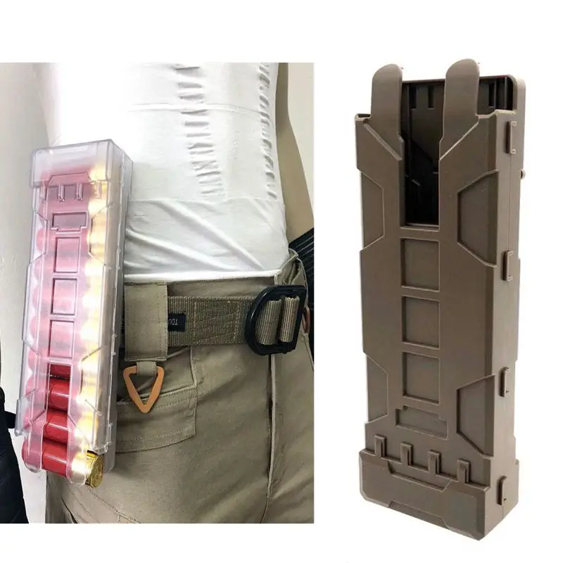 Tactical Magazine Pouch 10 Rounds 12 Gauge Magazine Pouch Cartridge Holder Hunting Gun Accessories
