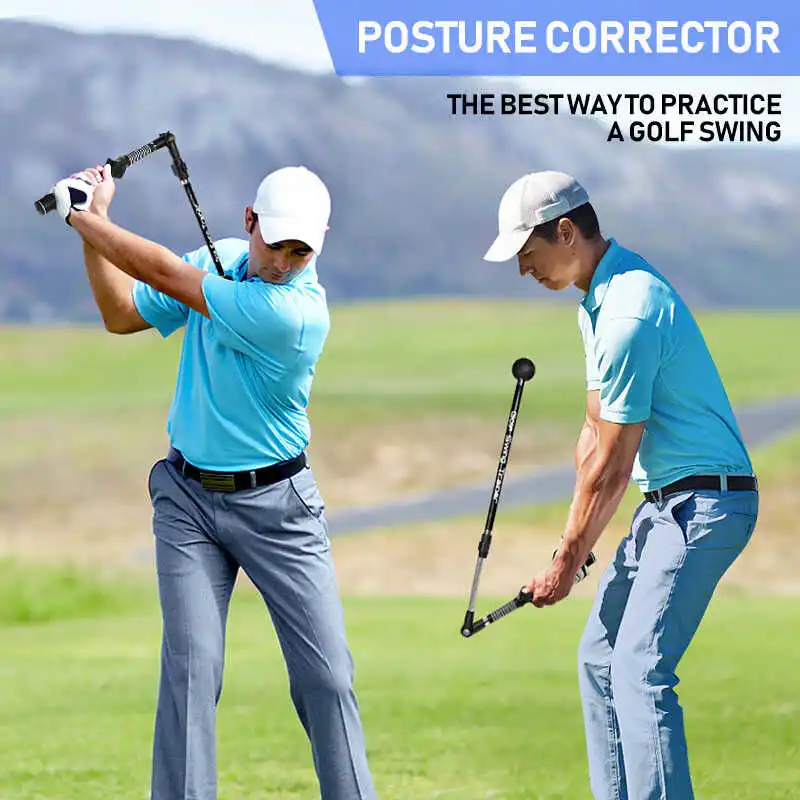 

Golf Folding Corrector, Golf Movement Corrector, Telescopic Swing Rod, Golf Assist, Golf Supplies