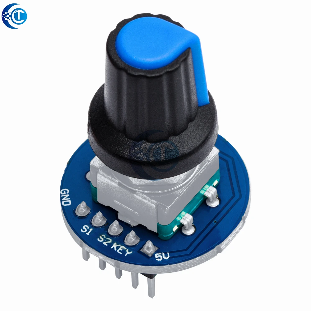Module d'encodeur rotatif pour le développement de capteurs de briques Arduino, capuchon de bouton de potentiomètre rotatif Audio rond EC11