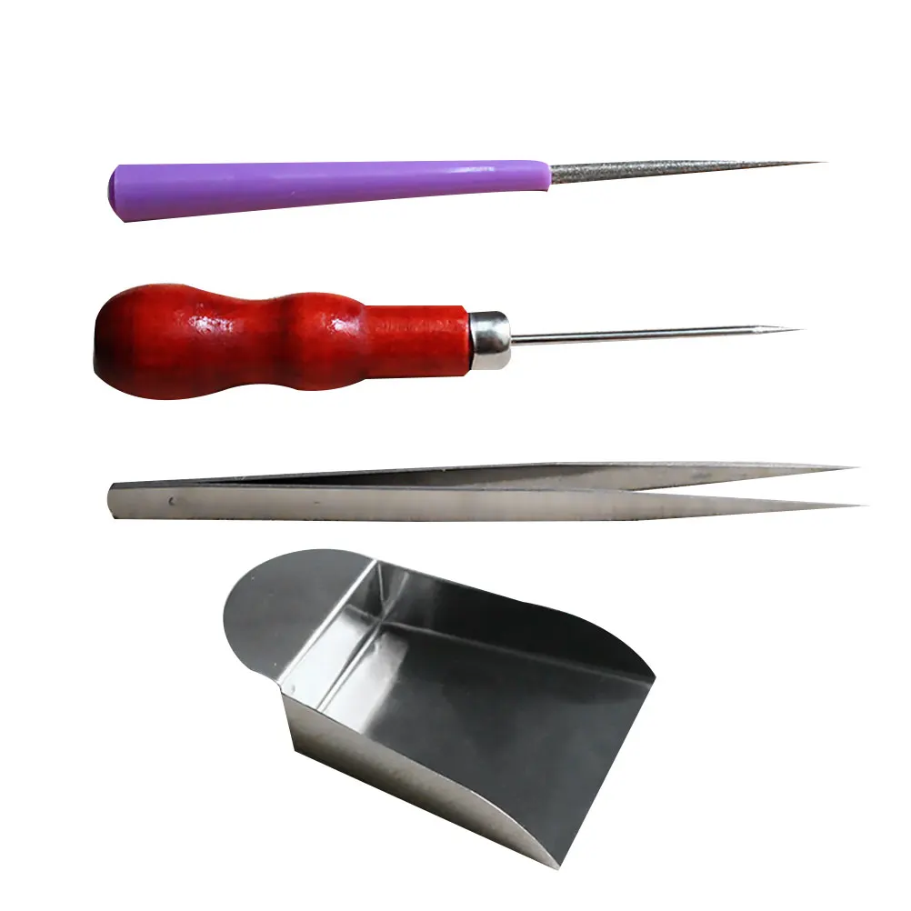 

Jewelry Making Tool Set Craft Supplies DIY Polishing Accessories Tweezers Rod Reaming Needle Shovel Lightweight Storage Gift