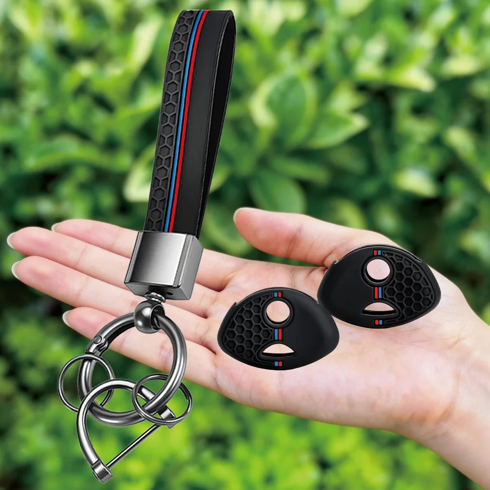 Keychain Silicone Motorcycle Key Cover Case Shell Keys Protection For BMW F650GS F800GS S1000RR R1200RT F650 F800 GS R1200 RT