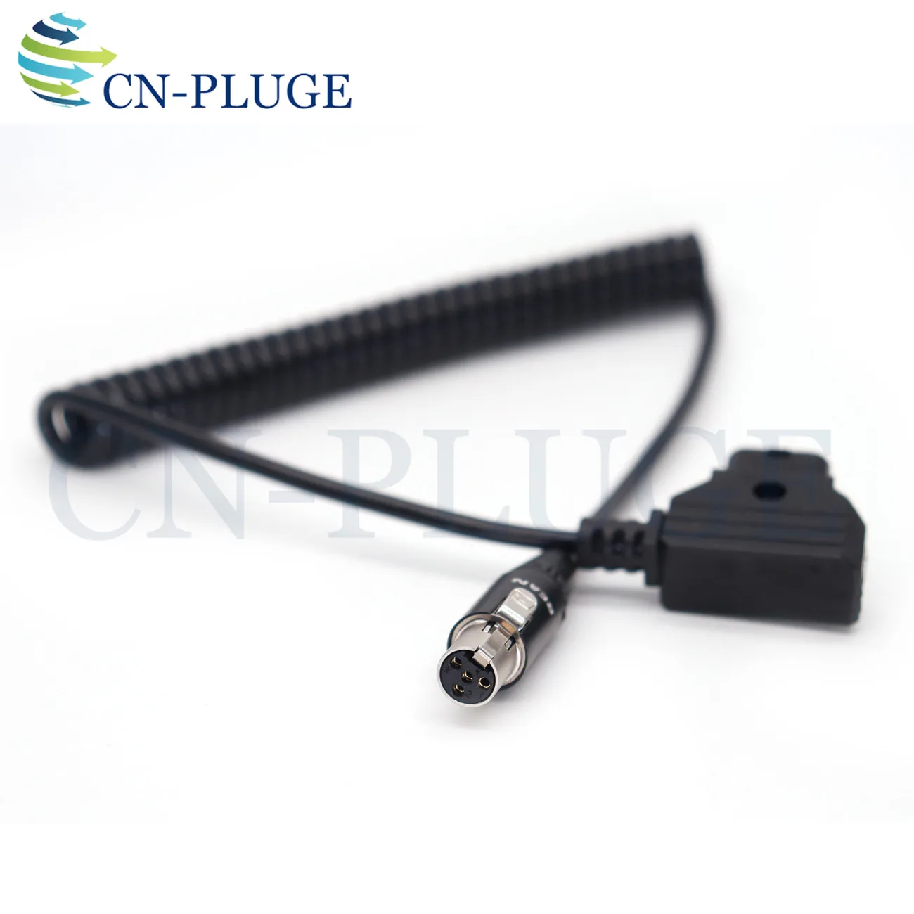 Battery Dtap to Mini XLR 4Pin Female TA4F TVlogic 055/056/058 Monitor Power Cable