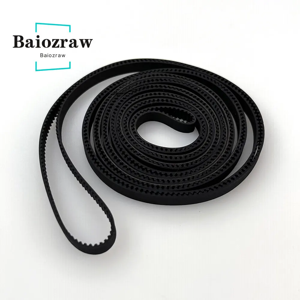 3D Printer Parts GT2 10mm Closed Loop Rubber Timing Belt 710 752 760 800 900 976 1000 1250 1500 2000 3000 3230 3600mm 2GT 1pcs