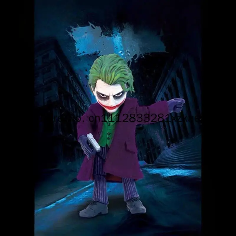 Hot Sale High Quality Herocross Joker Action Figure 6 Inch Full Q Version Collectible Desktop Ornament Birthday Gift In Stock
