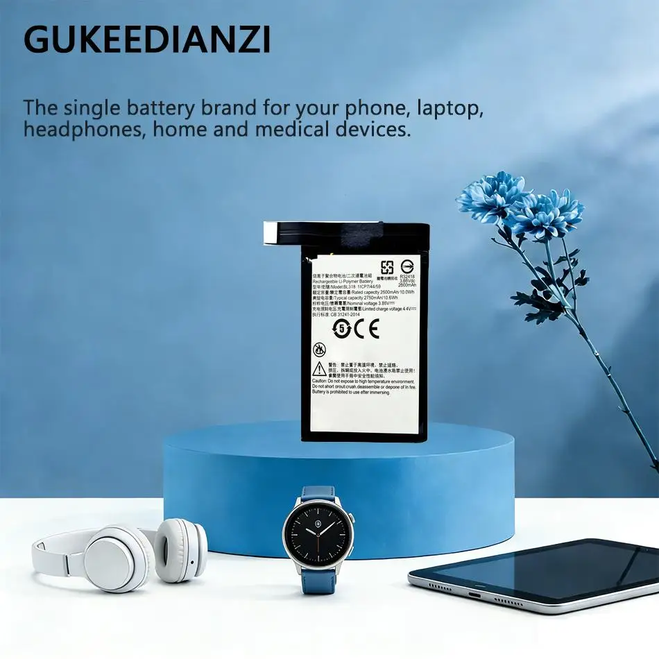 

Аккумулятор для мобильного телефона Lenovo Saver 2 Pro L70081, 2750 мАч, длительное время работы, BL318