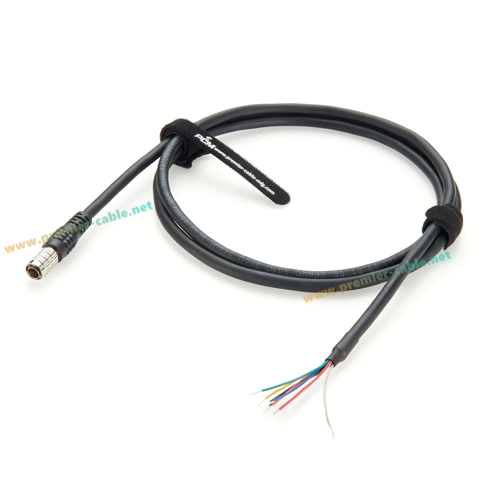 Compatible Hirose 8Pin Male HR25-7TP-8P Industrial Camera Power GPIO Cable High Flex For IDS FLIR Flea3 Point Grey Basler Allied