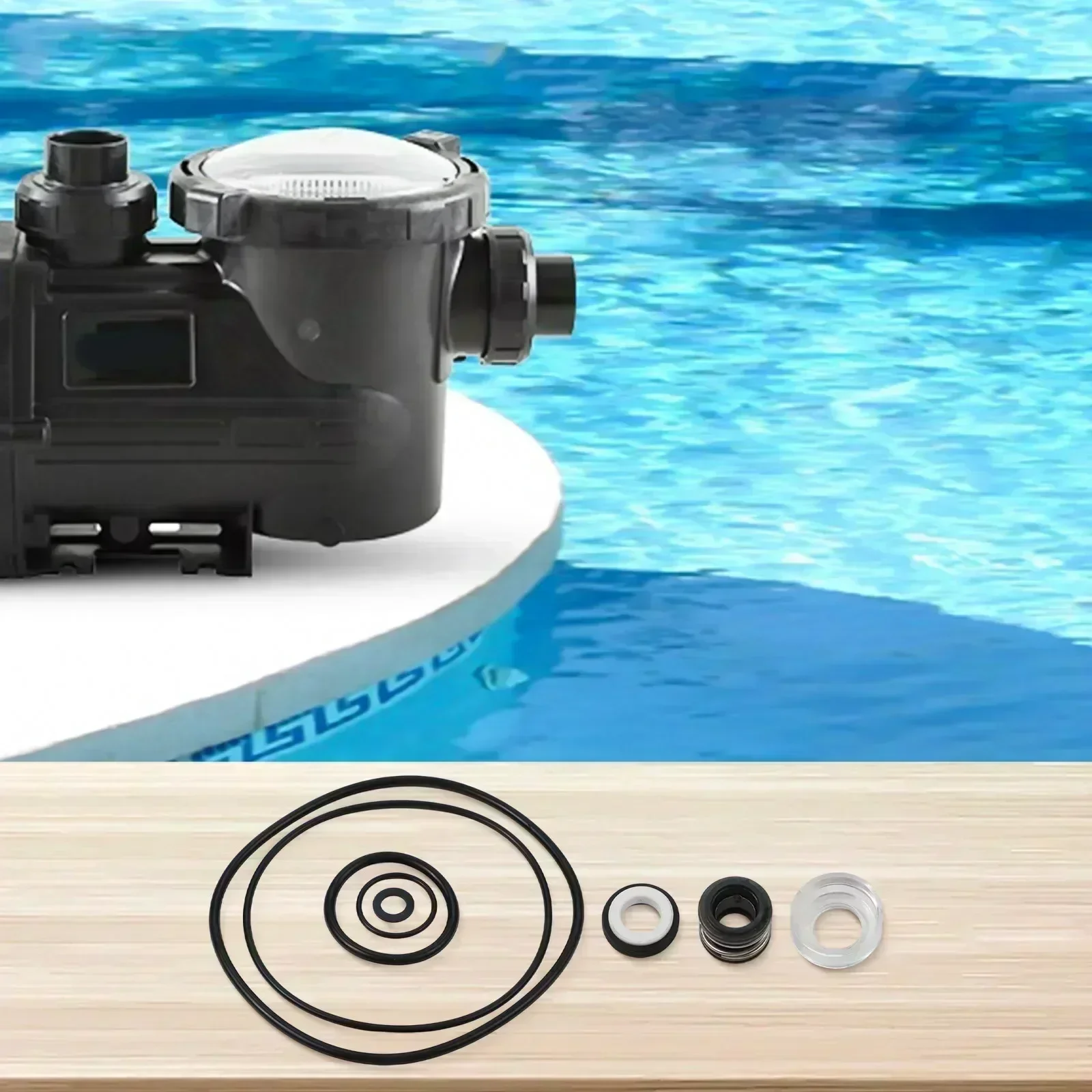 Pool Repair O-Ring Repair Complete Rebuild Kit Cost-effective Pump Solution Cost-effective Solution Easy Installation
