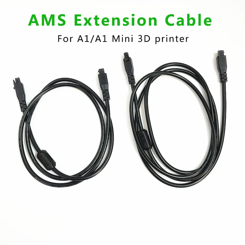 

AMS Lite 1 м 1,5 м 2 м для Bambu lab A1/A1 mini 4-контактный удлинительный кабель для передачи данных, аксессуары для 3D-принтера