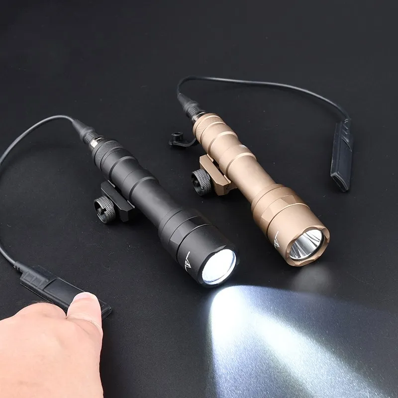 WADSN Airsoft Surefir M300C M300B Mini Scout Light M600U Weapon Light Rifle AR15 HK416 M4 Hunting LED Flashlight Lanterna Torch