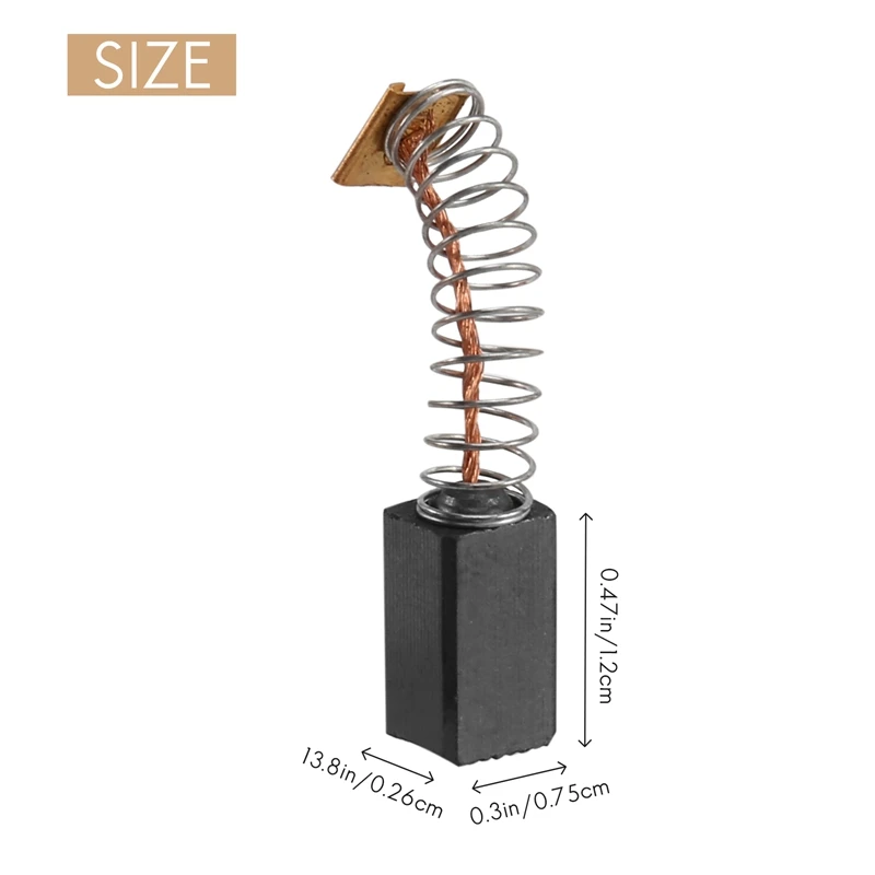 20 Stuks Koolborstels Voor Hitachi Dh24ph Dh22ph D 65H D13vh D10vj D10vst D10vst D10vg D10vg2 Gj90vst