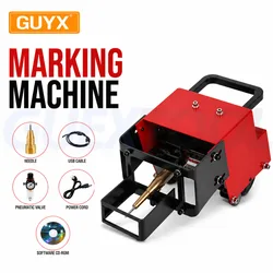 Portable Metal Pneumatic Dot Peen Marking Machine For VIN Code Frame Marking Machine Chassis Number Motorcycle Engines 100*20MM