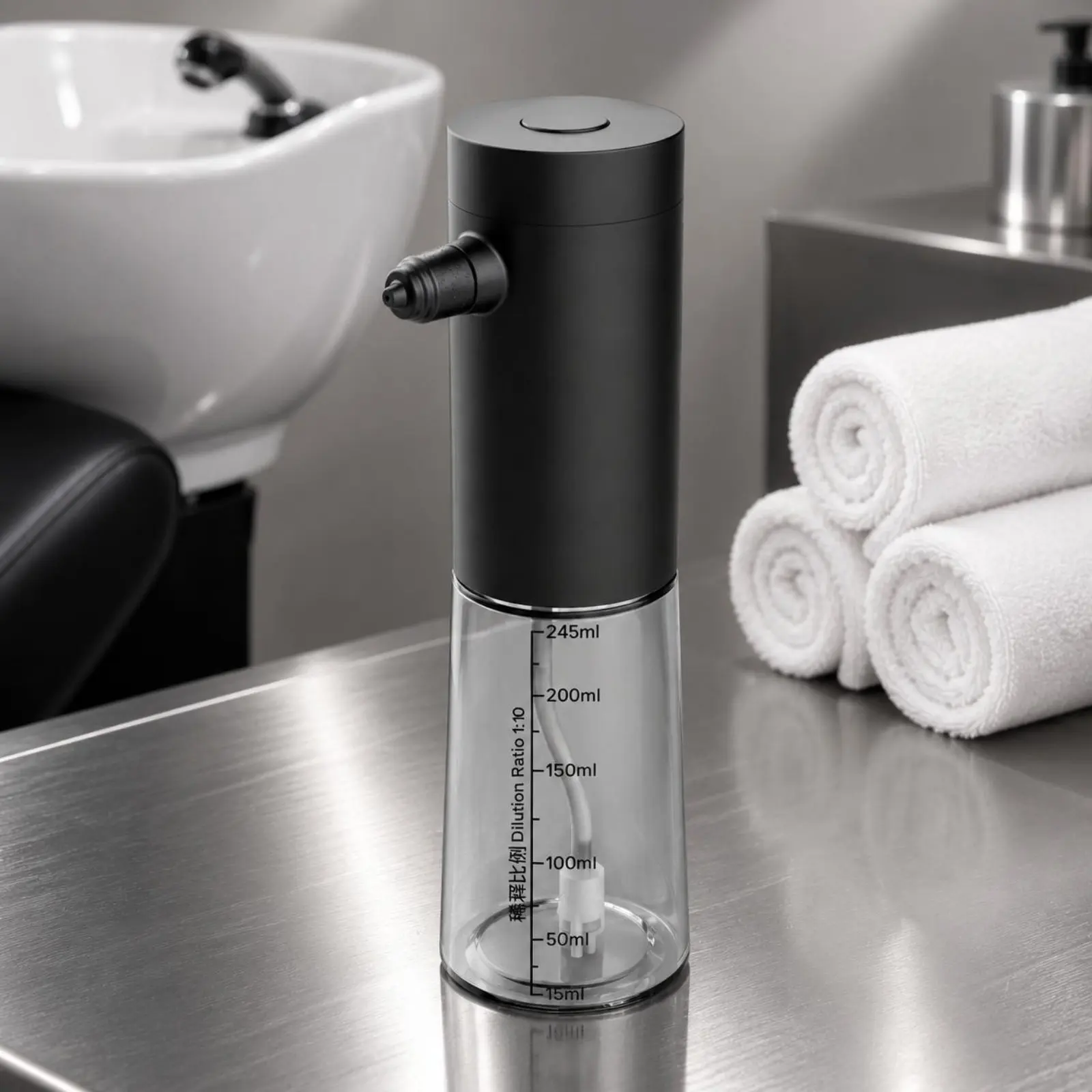

Rechargeable Foaming Pump Waterproof Electric Foam Bottle Personal Care Tool Automatic for Bathroom, Shower