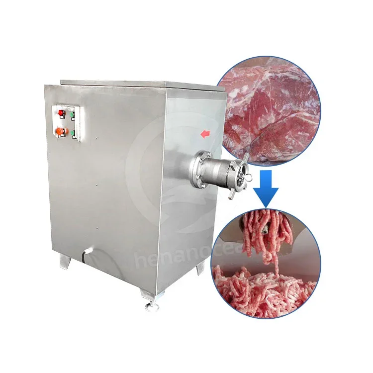 Automatic Meat Mincer Electric Frozen Meat Grinder Commercial Meat Mince Machine For Sale