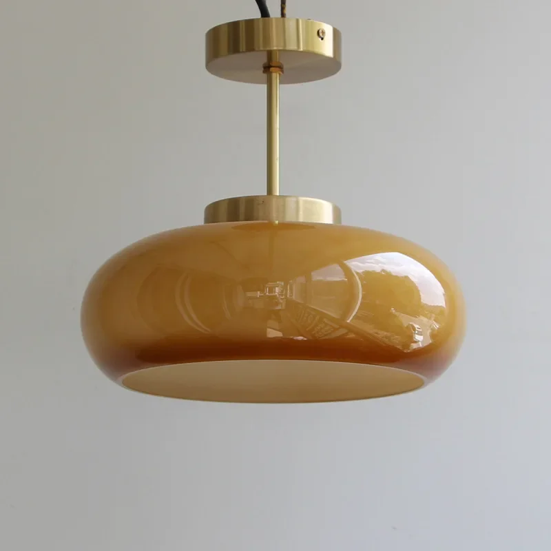 Lampe suspendue en cuivre au design moderne et romantique, luminaire décoratif d'intérieur, idéal pour un salon, une chambre à coucher ou un restaurant, 4010