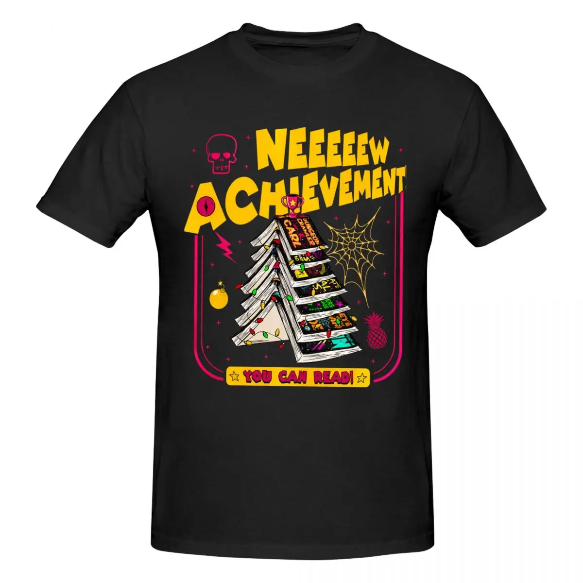 New Achievement Dungeon Crawler Carl T Shirts Graphic Y2K Gifts Cotton T Shirts For Men Women Clothing