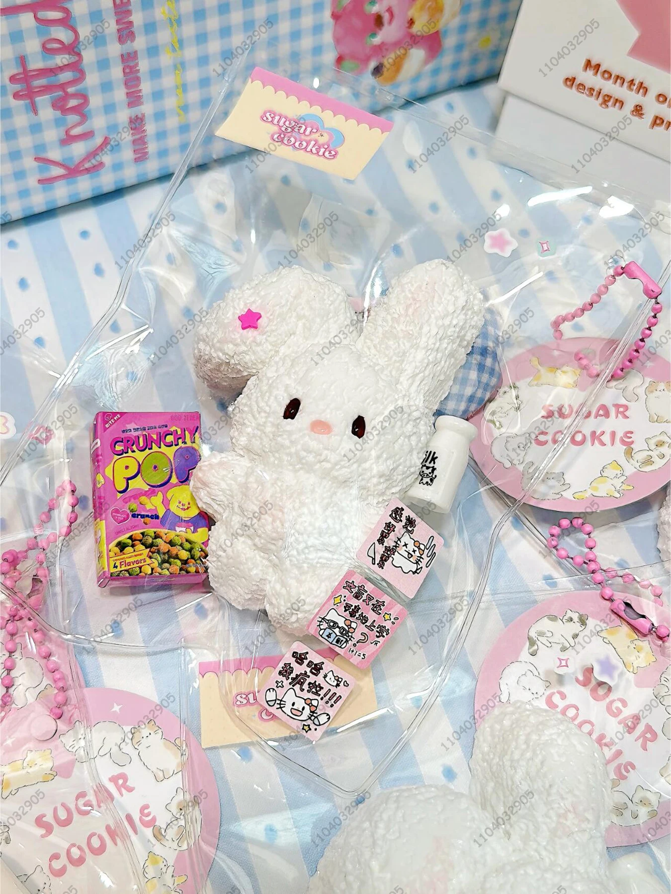 Rabbit Taba Squishy Silicone White Bunny Squeeze Toys ASMR Anti Stress Relief Novelty Fidget Toys for Adults игрушки для детей