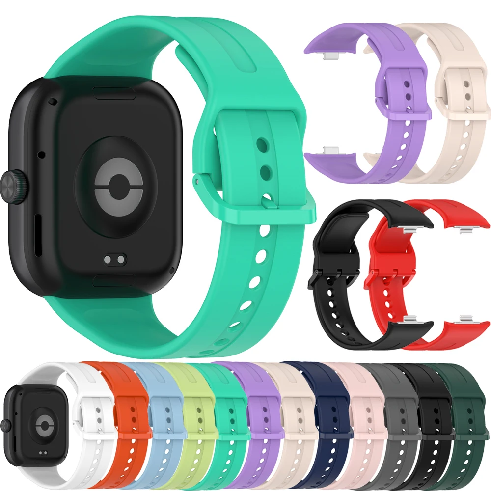 Silikon-Armband für Xiaomi Mi Band 9 Pro, atmungsaktives Smart-Armband für Redmi Watch 5, Ersatz-Zubehör Correa – Detail 2
