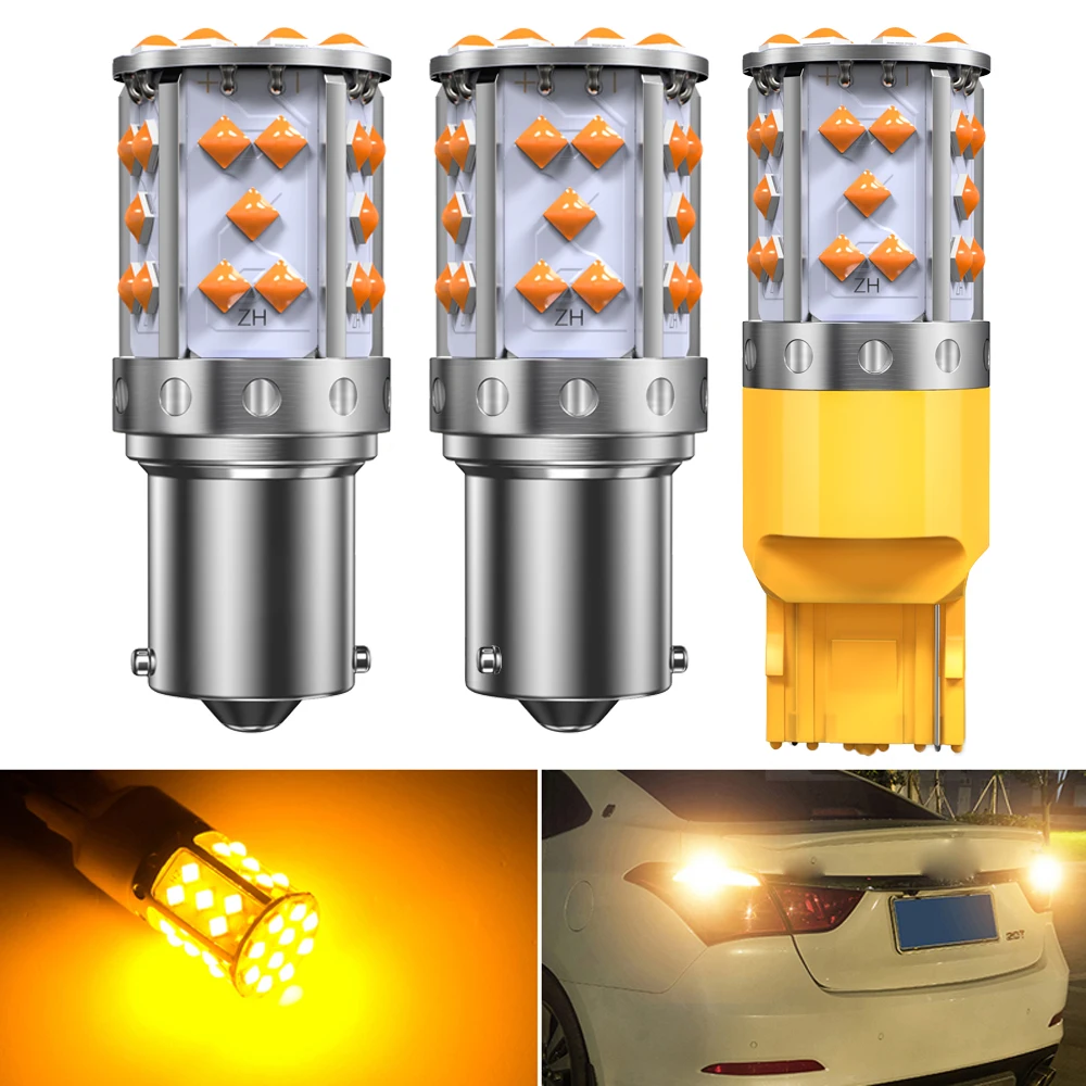 2Pcs T20 W21W WY21W…