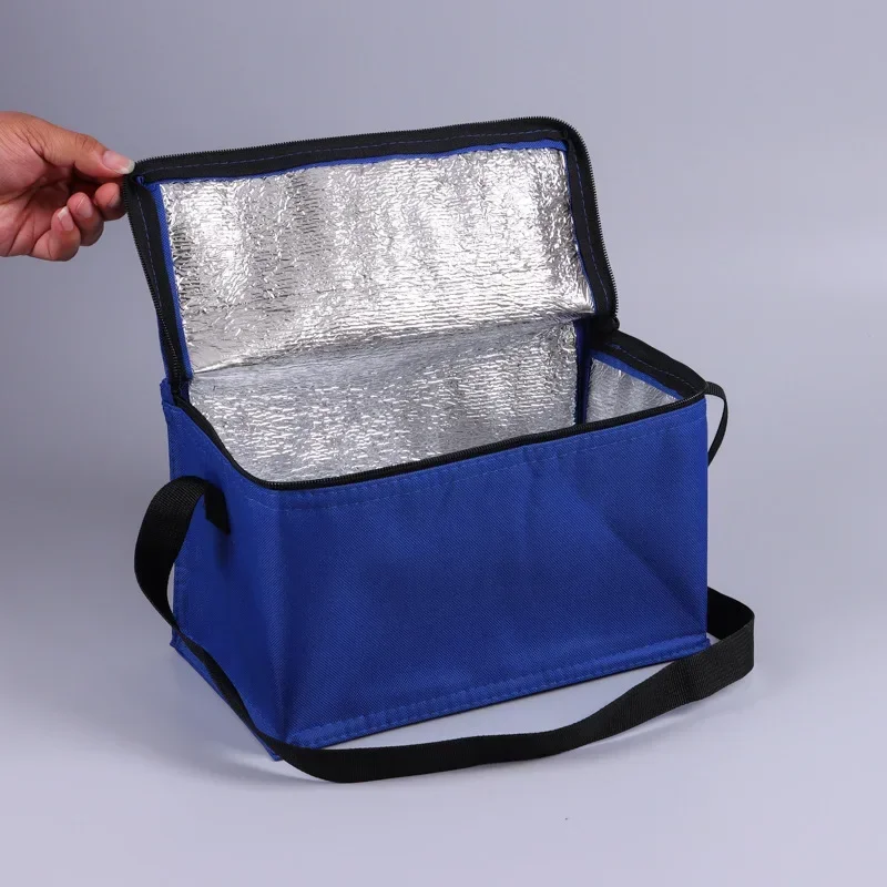 Portable Lunch Cooler Bag Folding Insulation Picnic Ice Pack Food Thermal Bag Drink Carrier Insulated Bags Beer Delivery Bag