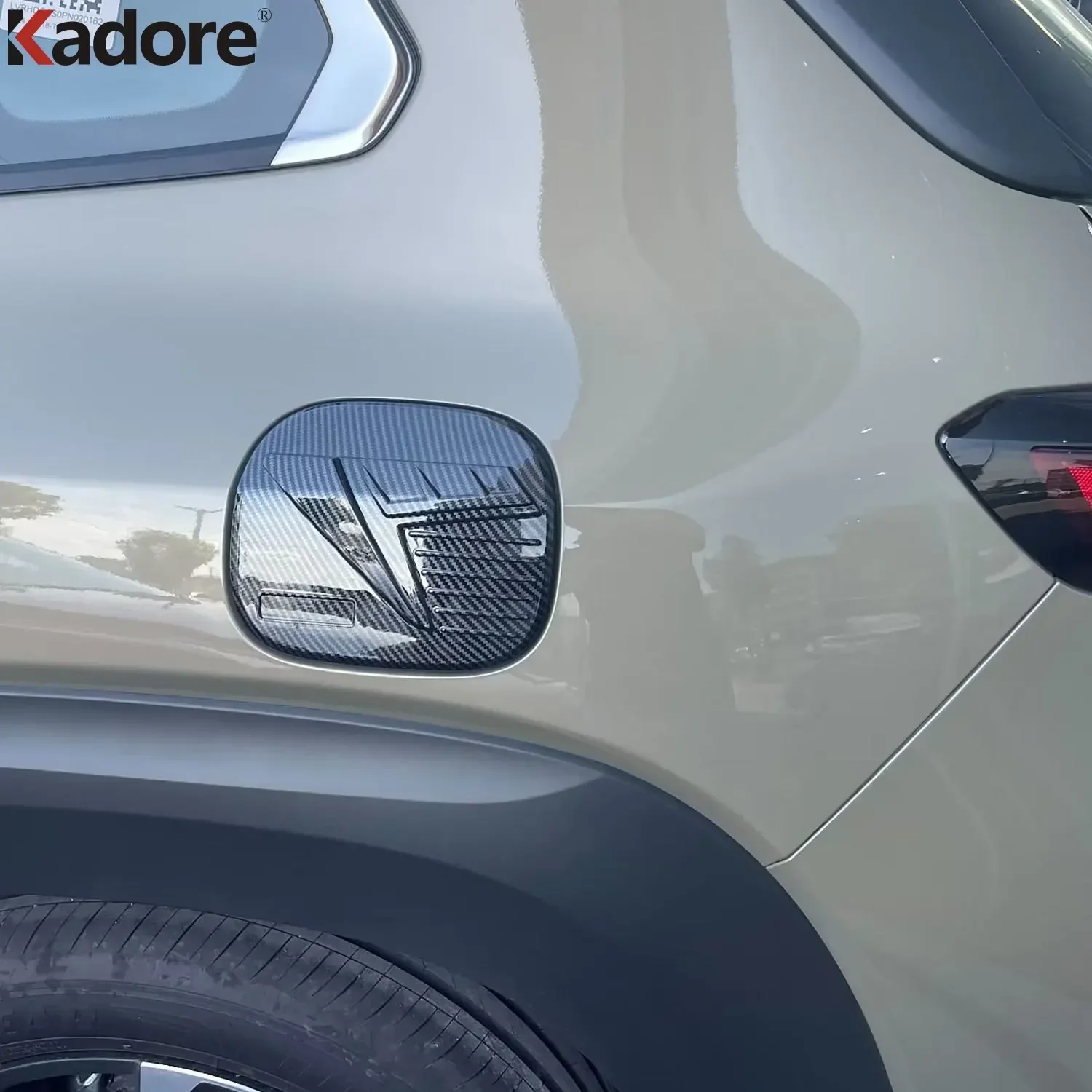 لمازدا CX-50 CX50 2023 2024 2025 2026 ألياف الكربون الغاز غطاء خزان الوقود غطاء حشو الزيت غطاء الكسوة تصفيف السيارة ملصق اكسسوارات