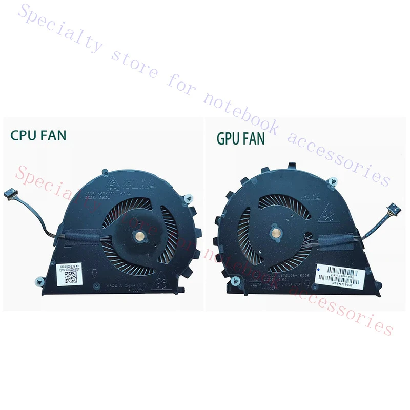

A+ For HP ZBook 15 Studio G4 G3 HSN-C02C Laptop CPU GPU Cooling Fan 922945-001