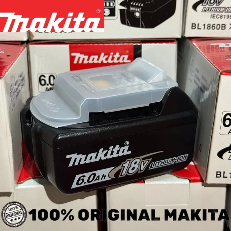 

100% Original Makita Lithium ion Rechargeable Battery 18V 6000mAh 18v Replacement Batteries BL1860 BL1830 BL1850 BL1860B