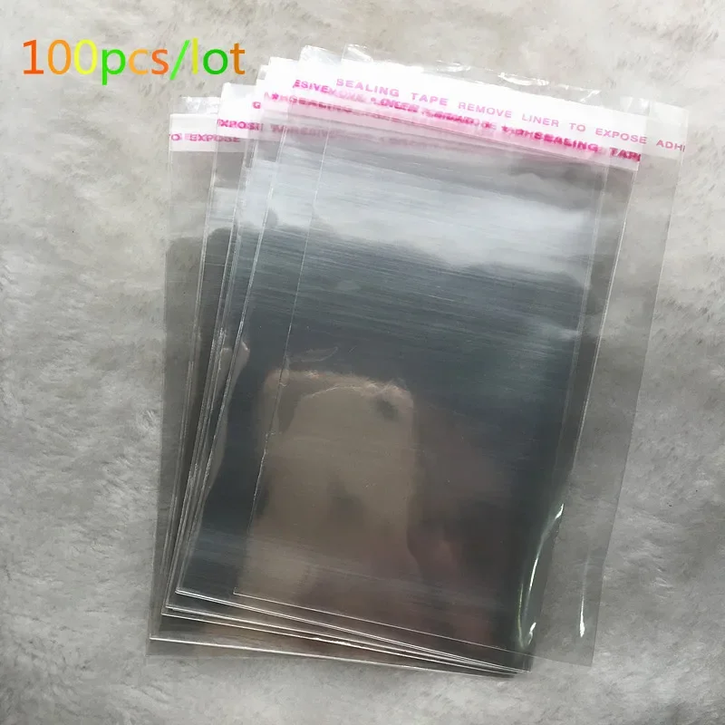 

4x6-14x14cm Various Models Resealable Poly Bag Transparent Opp Plastic Bags Self Adhesive Seal Jewellery Making Bag