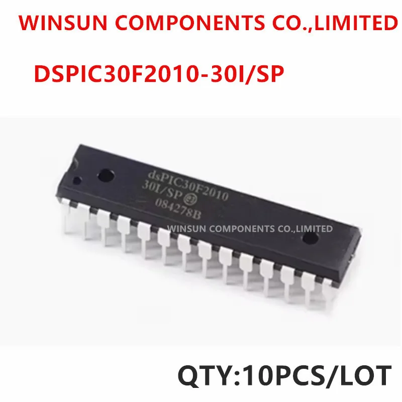 100% New Imported Original DSPIC30F2010-30I/SP DSPIC30F2010-30I DSPIC30F2010 DIP-28 Microcontroller IC Chip