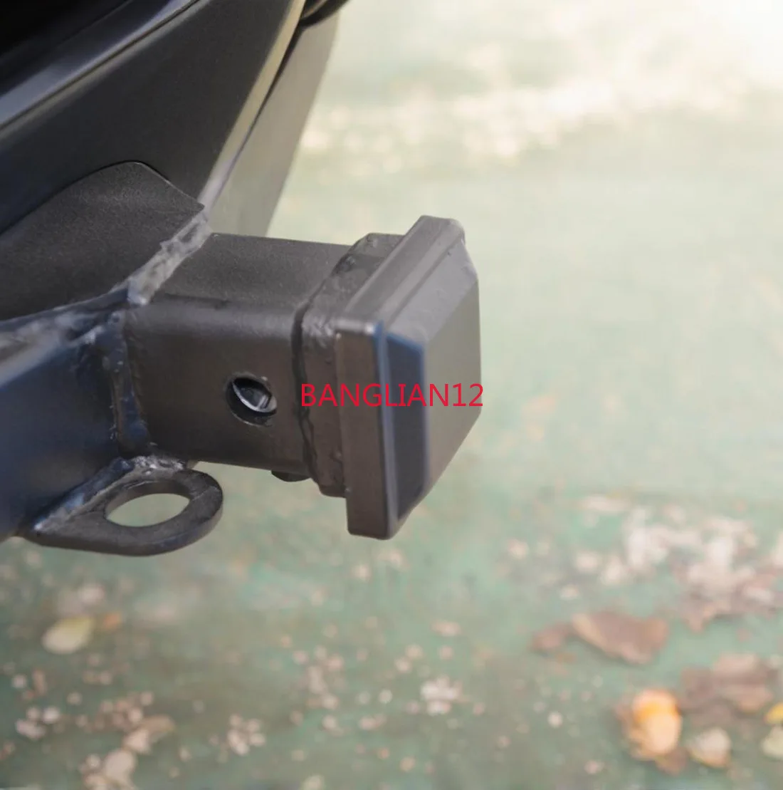 صندوق تخزين بأدراج مخفية لشريط المقطورة، غطاء غبار للفم المربع