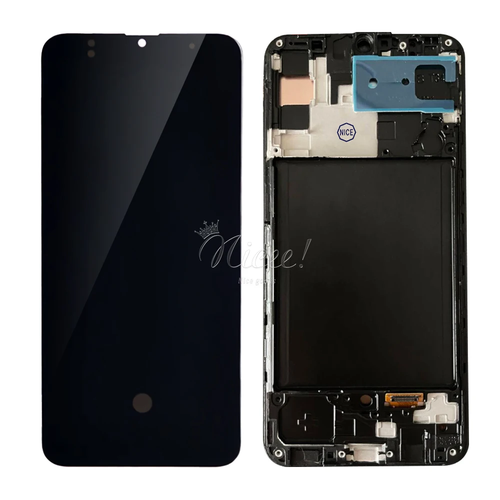 100% Test Super AMOLED for Samsung A30s Display with Touch Screen for Galaxy SM-A307F A307FN A307G A307GN LCD Digitizer Assemby